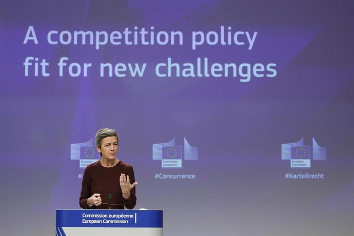 La vicepresidenta ejecutiva para una Europa Adaptada a la Era Digital y comisaria de Competencia, Margrethe Vestager. 