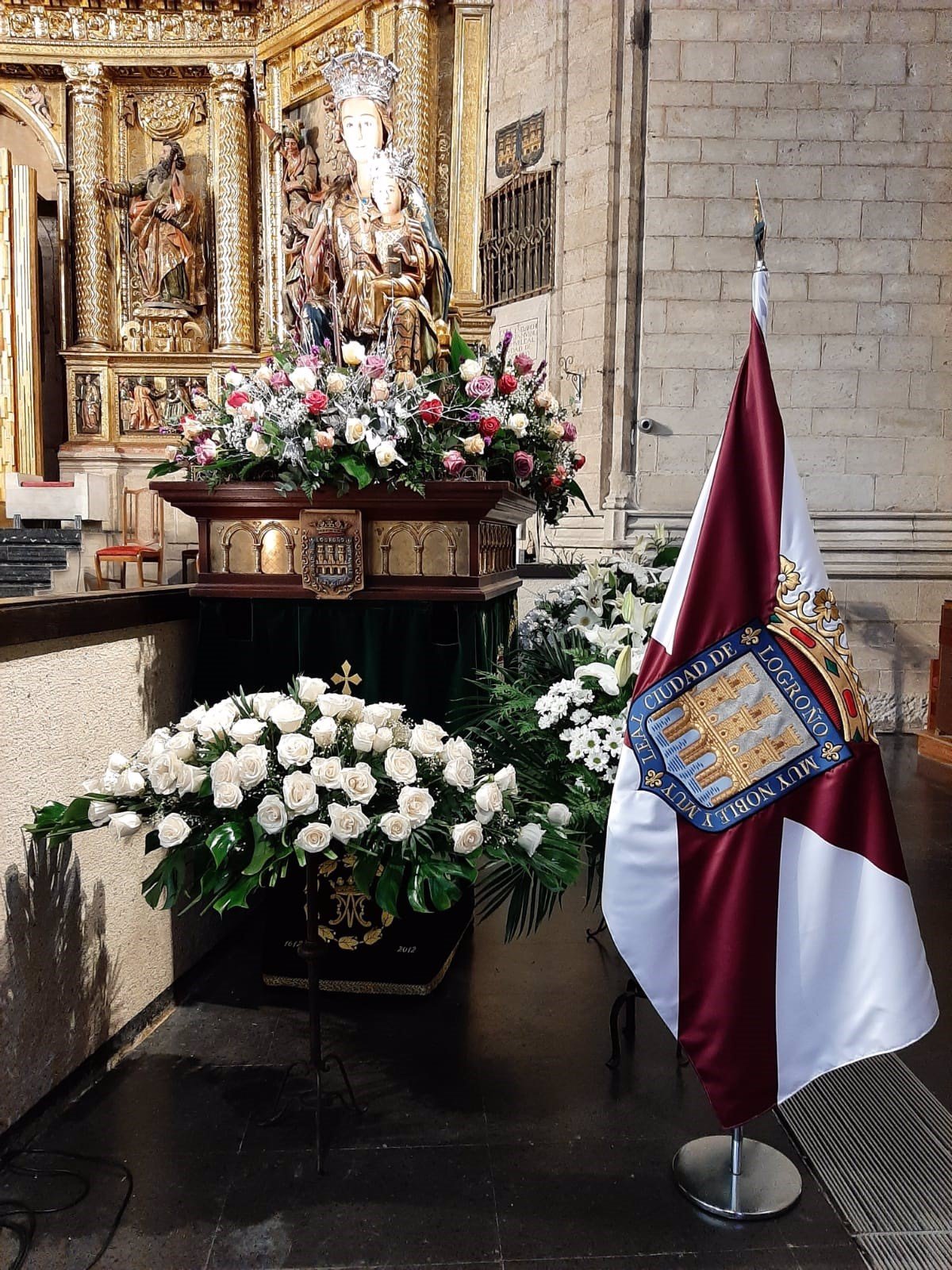 Logroño abre este viernes el programa de actividades para celebrar a su  patrona la Virgen de la Esperanza