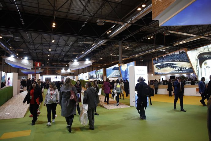 Archivo - Ambiente en Fitur.