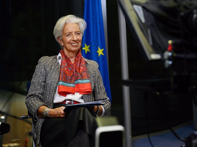 Archivo - Arxiu - La presidenta del BCE, Christine Lagarde