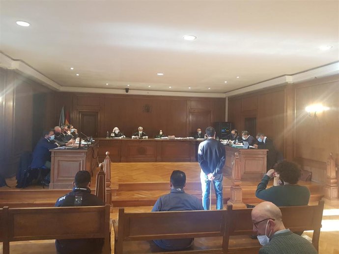 Uno de los acusados, Yago R.R., declara en el juicio