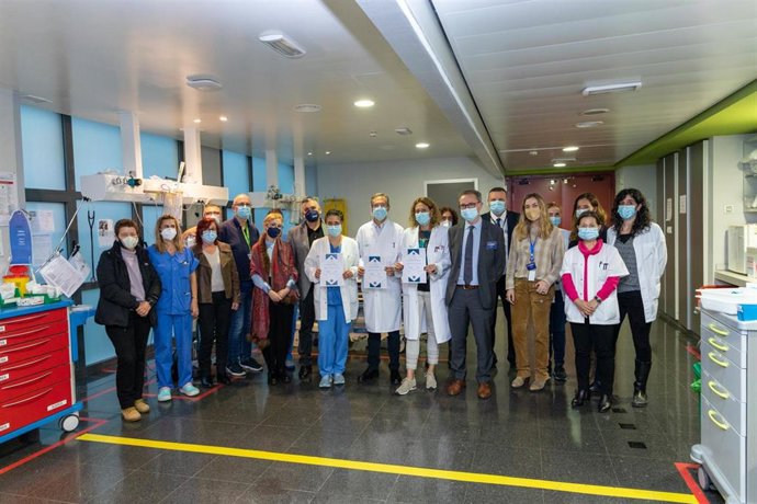 Entrega de la acreditación.