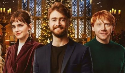 oído salida Ciencias Póster oficial de Harry Potter: Regreso a Hogwarts con Emma Watson, Daniel  Radcliffe y Rupert Grint