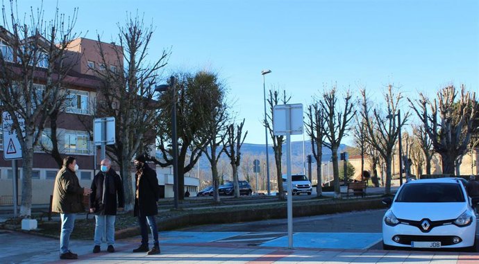 Colsa durante su visita a Reinosa