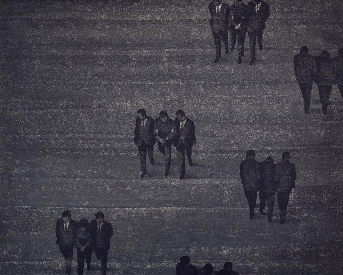 Juan Genovés. Obra Presos políticos' (1973)