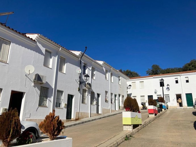 Viviendas de Jabugo (Huelva).
