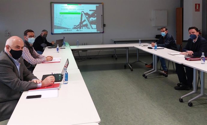 Reunión del consejo de Administración de la Ciudad Agroalimentaria de Tudela