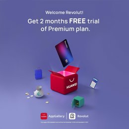 Revolut is offering AppGallery users access to its Premium subscription for free for up to two months.