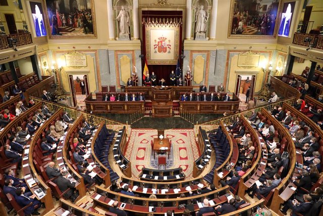 Arxiu - Una sessió al Congrés dels Diputats