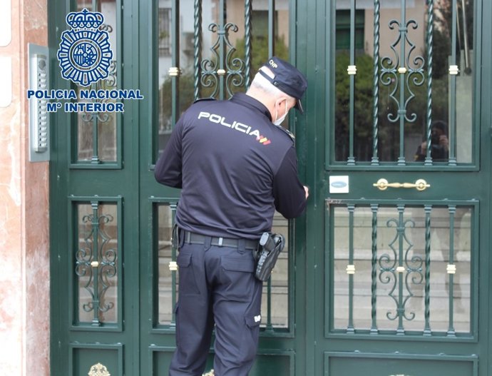 Agente de la Policía Nacional en una imagen de archivo.