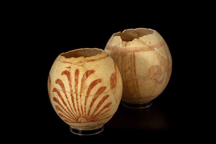 Archivo - El Museo Arqueológico de Pitiusas inaugura una exposición sobre el uso de huevos de avestruz en ritos funerarios