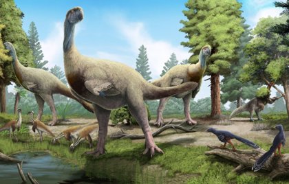 Los dinosaurios terópodos evolucionaron a mandíbulas fuertes