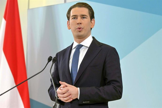 El excanciller austriaco Sebastian Kurz 