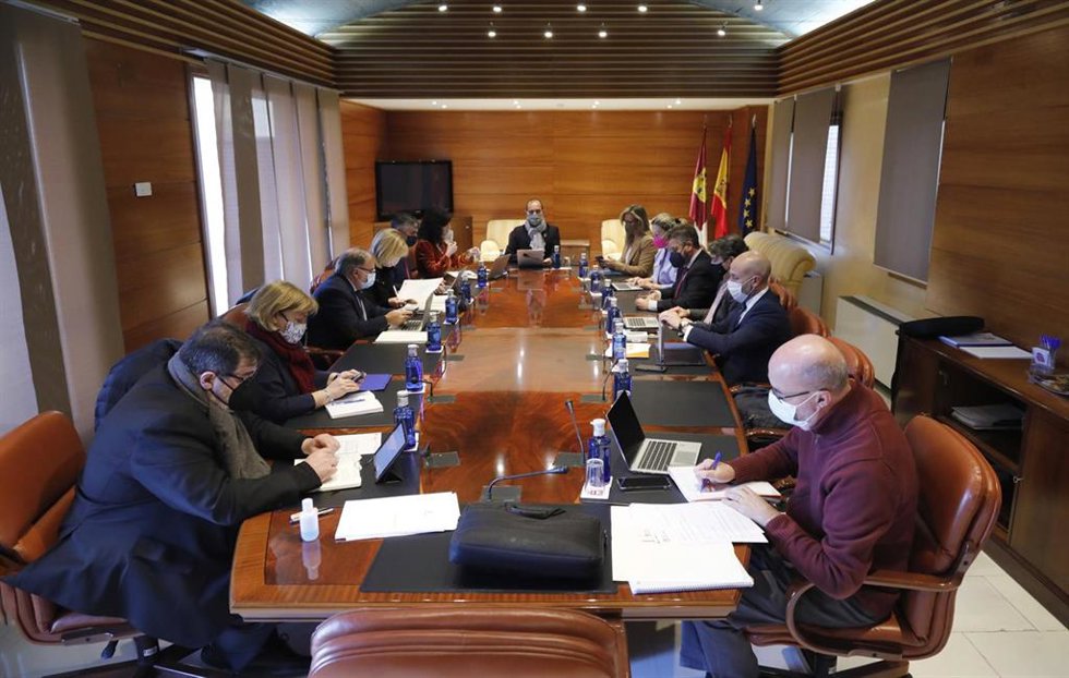 Mesa de las Cortes.