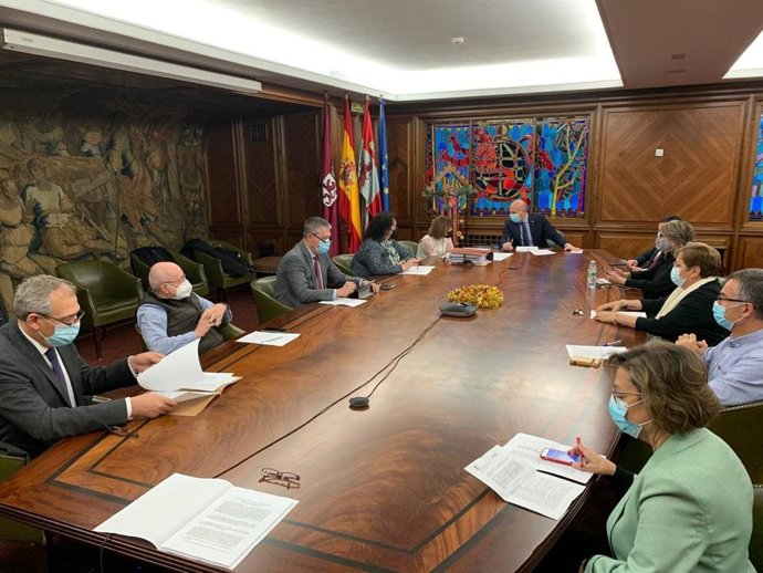 El Alcalde De León, José Antonio Diez, Preside La Junta De Gobierno Local Del Ayuntamiento.