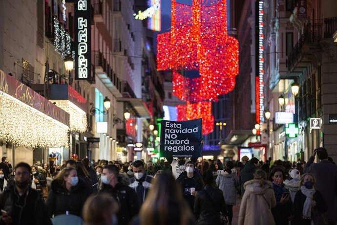 Imagen de la campaña promocional de la ACB para sus jornadas navideñas de la Liga Endesa 2021-2022