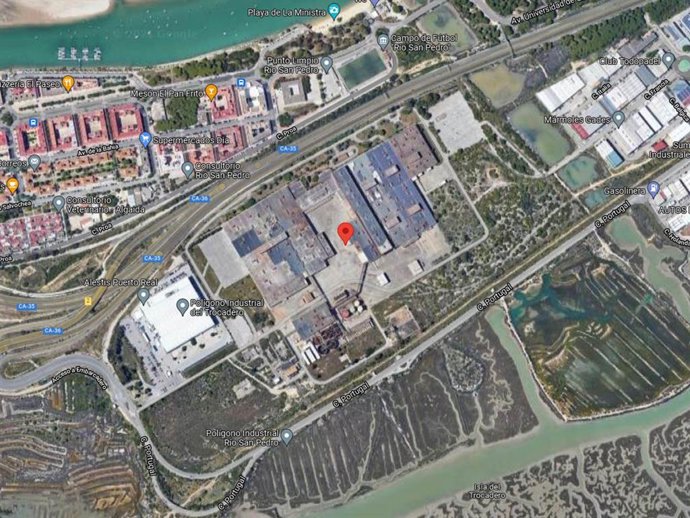 Imagen de la ubicación de una de las parcelas sacada de la página de subastas.