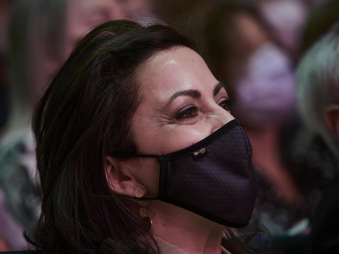 Archivo - La presidenta de la Rioja, Concha Andreu