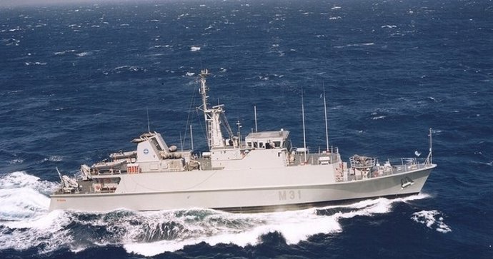 Archivo - El cazaminas 'Segura' en una imagen de archivo.