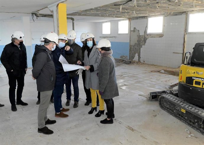 Inicio de las obras en el Centro Cultural Fernando Ateca de Monte