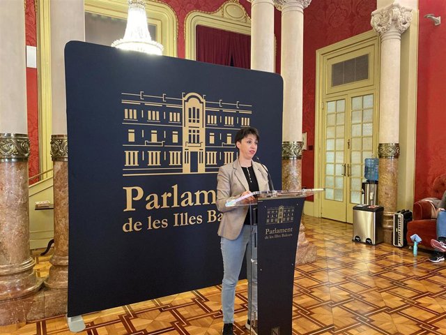 La portavoz adjunta del PSIB en el Parlament, Silvia Cano.