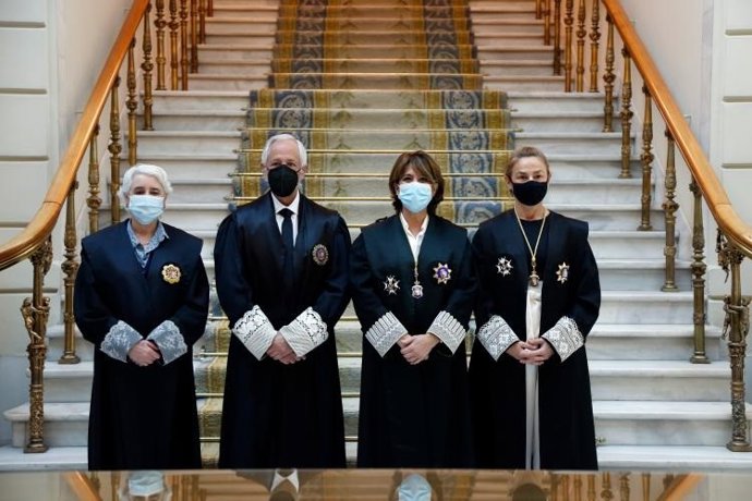 Toma de posesión de Pablo Vicente Contreras y Olalla Vázquez. Acto presidido por la fiscal general del Estado, Dolores Delgado.