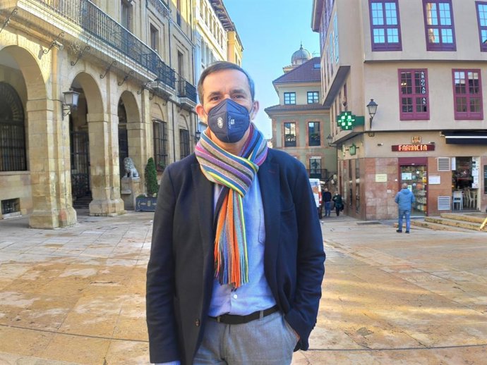 El concejal de Economía en el Ayuntamiento de Oviedo, Javier Cuesta.