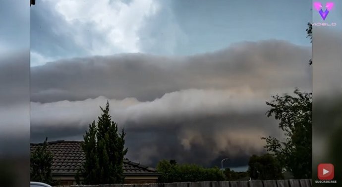El impactante vídeo que muestra una tormenta apocalíptica en Australia