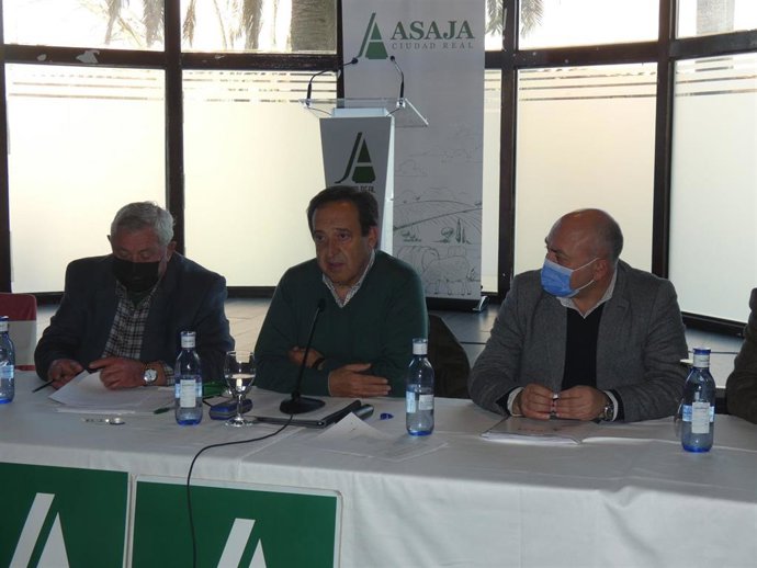 Pedro Barato, reelegido presidente de Asaja Ciudad Real.