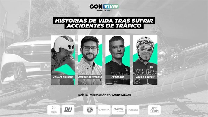 Juanjo Ménedez y Andrés Contreras, entre otros, cerraron las charlas del proyecto de seguridad vial 'Con(vivir' impulsado por WITL.