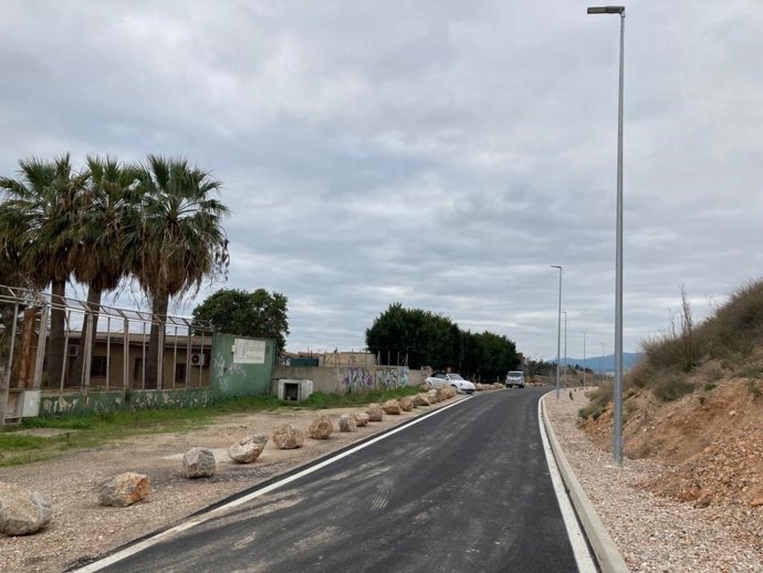 Zona de obras Son Ferriol.