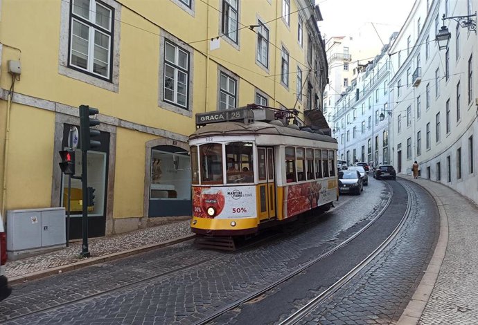 Tranvía tradicional de Lisboa