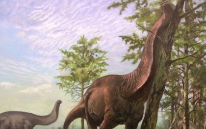 Los dinosaurios saurópodos quedaron restringidos a regiones cálidas