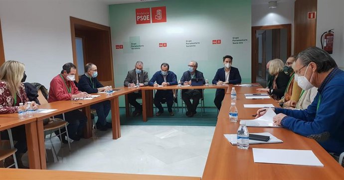 PSOE-A aborda con asociaciones vecinales de Sevilla el "malestar ciudadano" ante el "colapso" y "caos" de la atención primaria