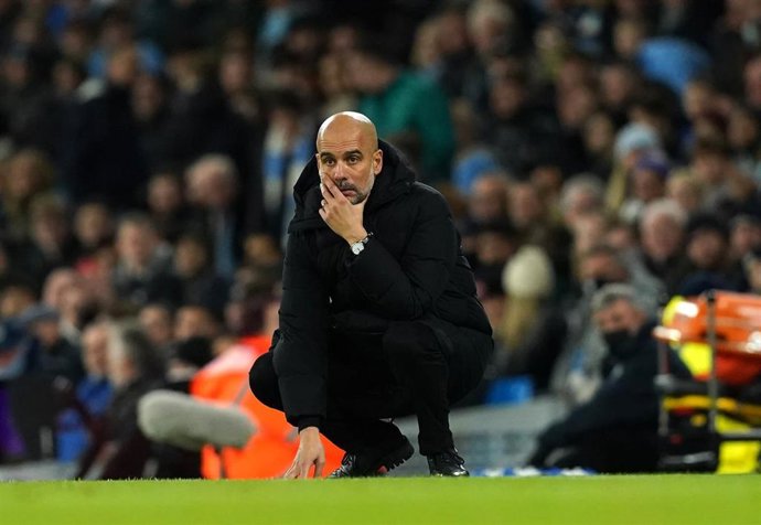 Pep Guardiola, entrenador del Manchester City
