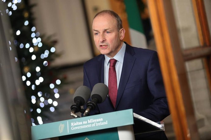 El primer ministro de Irlanda, Michael Martin 