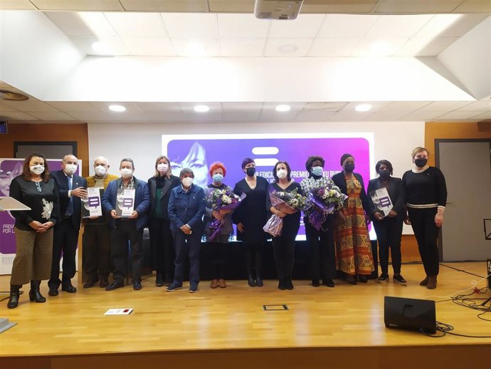 Entrega del VII Premio Lentxu Rubial por la Igualdad