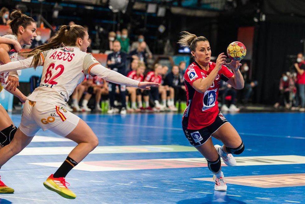 Nora Mork, de Noruega, ante España