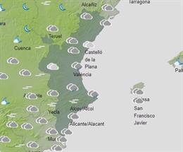 Predicción del tiempo para este sábado 18 de diciembre