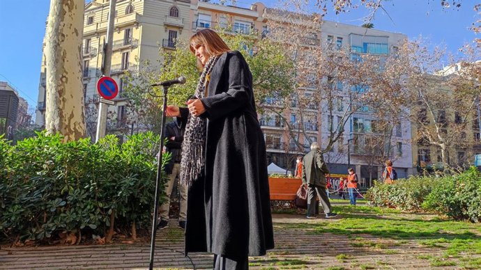 La presidenta del Parlament, Laura Borrs