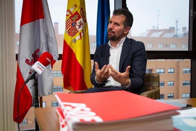 El secretario autonómico del PSOE, Luis Tudanca.