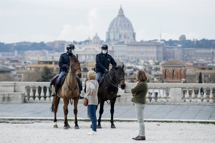 Archivo - Imagen de archivo de la Policía italiana