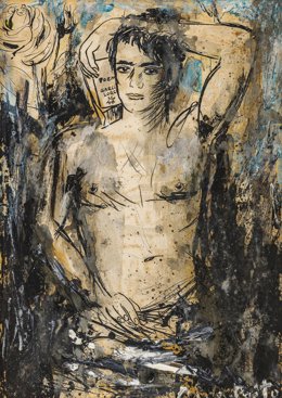 Archivo - Retrato de Lorca, por Gregorio Prieto.