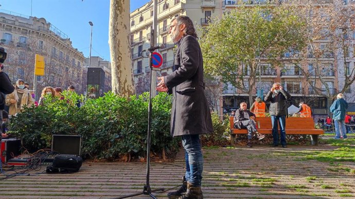 El president d'mnium Cultural, Jordi Cuixart