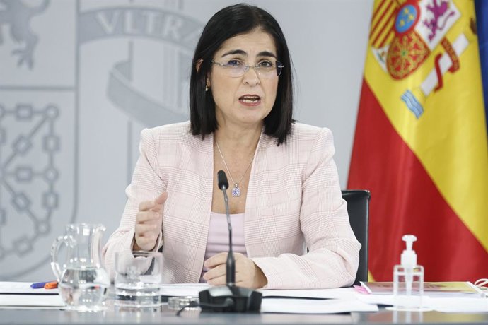 La ministra de Sanitat, Carolina Darias
