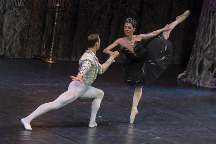 Un momento de la actuación del Ballet Imperial Ruso.