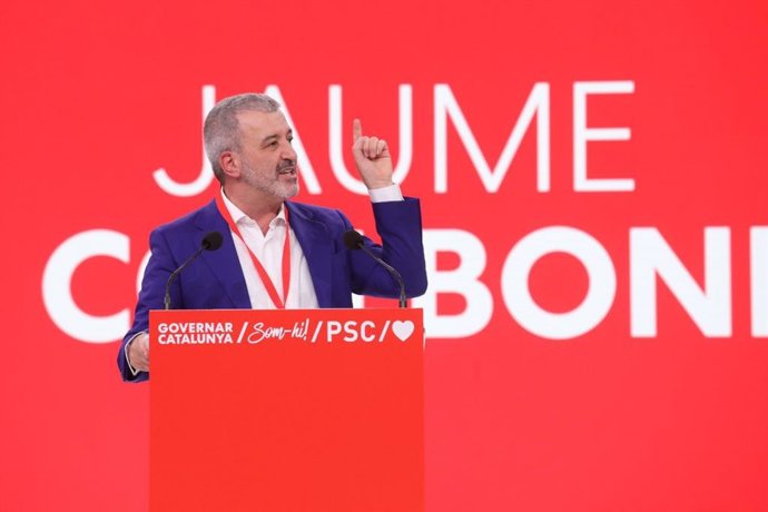 El primer tinent d'alcalde de Barcelona, Jaume Collboni, al Congrés Extraordinari del PSC
