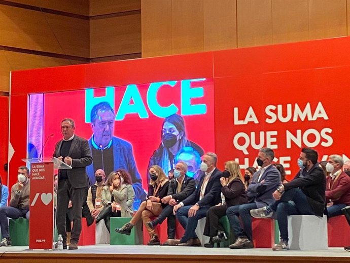 El secretario general del PSOE de Andalucía, Juan Espadas.