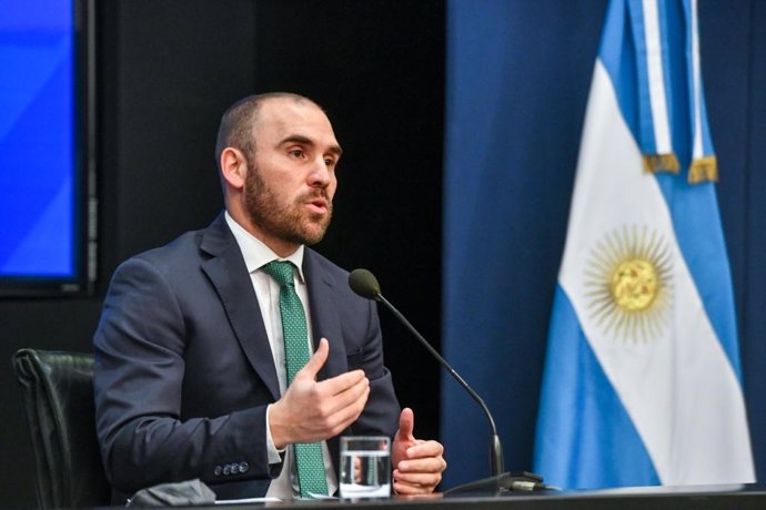 Archivo - Martín Guzmán, ministro de Economía de Argentina, Photo: -/Economy Ministry via telam/dpa