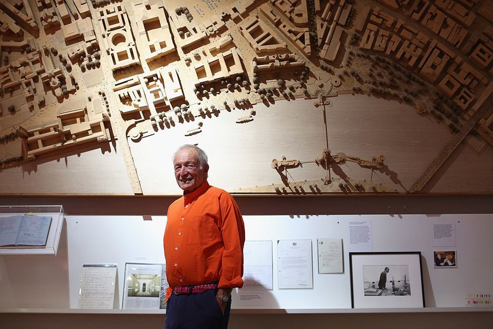 Archivo - El arquitecto británico Richard Rogers